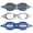 3-Pack for Men, variant on Speedo Adult Swim Goggles 3 Pack, Anti-Fog, UV Protection, Leakproof, Comfortable Fit, Ages 15+ (Men)