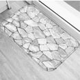 thumbnail image 4 of Nordic Kitchen Mat Bedroom Entrance Doormat Home Hallway Floor Decoration Living Room Carpet Wood Grain Bathroom Anti-Slip Rug, 4 of 5