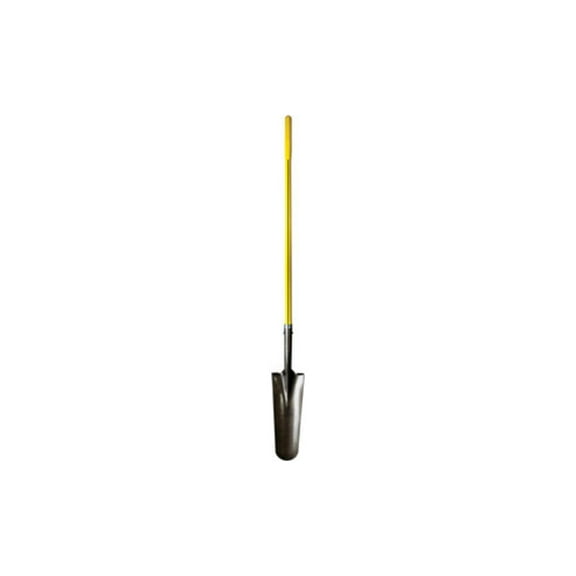 Nupla - 72095 SS16L-E Ergo Power Sharp Shooters Drain Spade, 16" Hollow Back Blade, Ergo Grip, 16 Gauge, 48" Long Handle CA3