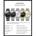 thumbnail image 3 of GUANQIN Men Analog Fashion Business Automatic Self-Winding Mechanical Stainless Steel/Leather Band Wrist Watch Date Luminous, 3 of 8