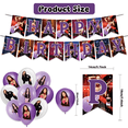 thumbnail image 3 of 32Pcs For Olivia Cartoon For Rodrigo Party Decoration Kit – Includes Banner, 18 Balloons,13 Cupcake Toppers for Themed Celebrations, 3 of 4
