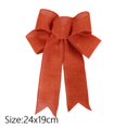 thumbnail image 1 of Lazos de Navidad para Adornos de árbol de Navidad, envoltura de regalos, lazos para Año Nuevo, decoraciones de Navidad para el hogar, boda, coche, decoración artesanal, 1 of 4