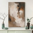 thumbnail image 3 of PixonSign Canvas Wall Art Pastel Grunge Watercolor Brown Abstract Artwork Colorful Oil Paintings Modern Prints Minimalism Contemporary Nordic Decorative for Rooms - 24"x36", 3 of 5