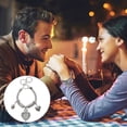 thumbnail image 2 of 1 UNID HERMOSA Pulsera de las Mujeres con RINESTONE RINESTONE Tachuelas Reloj Charm Pulsera, 2 of 8