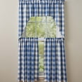 thumbnail image 2 of Park Designs China Blue Buffalo Check Swag 36"L, 2 of 6