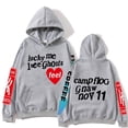 thumbnail image 2 of Sudadera con capucha de Kanye West para hombre, suéter con estampado de Lucky Me I See Ghosts, estilo Hip Hop, informal, y2k xuanjing  unisex, 2 of 2