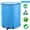 50 Gallon, variant on 132 Gallon Folding Rain Barrel Water Collector Black
