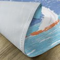 thumbnail image 5 of Ambesonne Nautical Place Mats Set of 4, Grunge Sailboats Ocean, Standard Size, Pale Blue, 5 of 6
