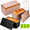 Gold & Black-2.2LB+2pcs 1LB(3pack), variant on 3pack Pullman Loaf Pans With Lids - 2.2 Lb & 1 1 Dough Capacity Non-stick Carbon Steel Bread For Homemade Sandwich And Sourdough Corrugated Toast Mold