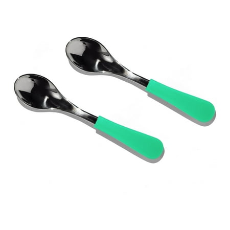 UPC: 0612520620172 | Stainless Steel Baby Spoons 2 Pack
