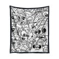 thumbnail image 1 of A DIY Coloring Mat With 25 Markers An Interesting Coloring Mat Set Creating Blankets For Adults Custom Art Activity Home Decoration (happy Doodling), 1 of 4