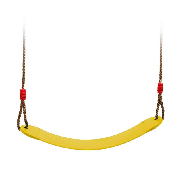 MesaSe Elastic Wrap Around U Swing Seat Belt Flexible Board Children Kids Climbing Frame Tree