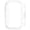 Clear, variant on Breathable Smartwatch Case Guard with Semi Enclosed Feature Sleeve for Watch Fit 4 Scratch Resistance