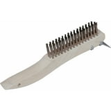 Starbrite 40058 Stainless Steel Bristle Utility Brush with Scraper