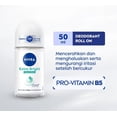 thumbnail image 3 of NIVEA Brightening Happy Shave 8 Superfood Roll-On Deodorant 50ml 72H Odor Protection Gentle on Skin Brightens Underarms Smooth Finish Nourishing Superfoods 12-pk, 3 of 5
