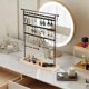 thumbnail image 4 of 7 Tiers White 80-Hole Jewelry Rack Jewelry Earring Storage Jewelry Display Rack for Jewelry Storage and Display, 4 of 5