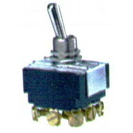 Morris Products 70303 Toggle Switches Heavy Duty 3Pdt On-Off-On