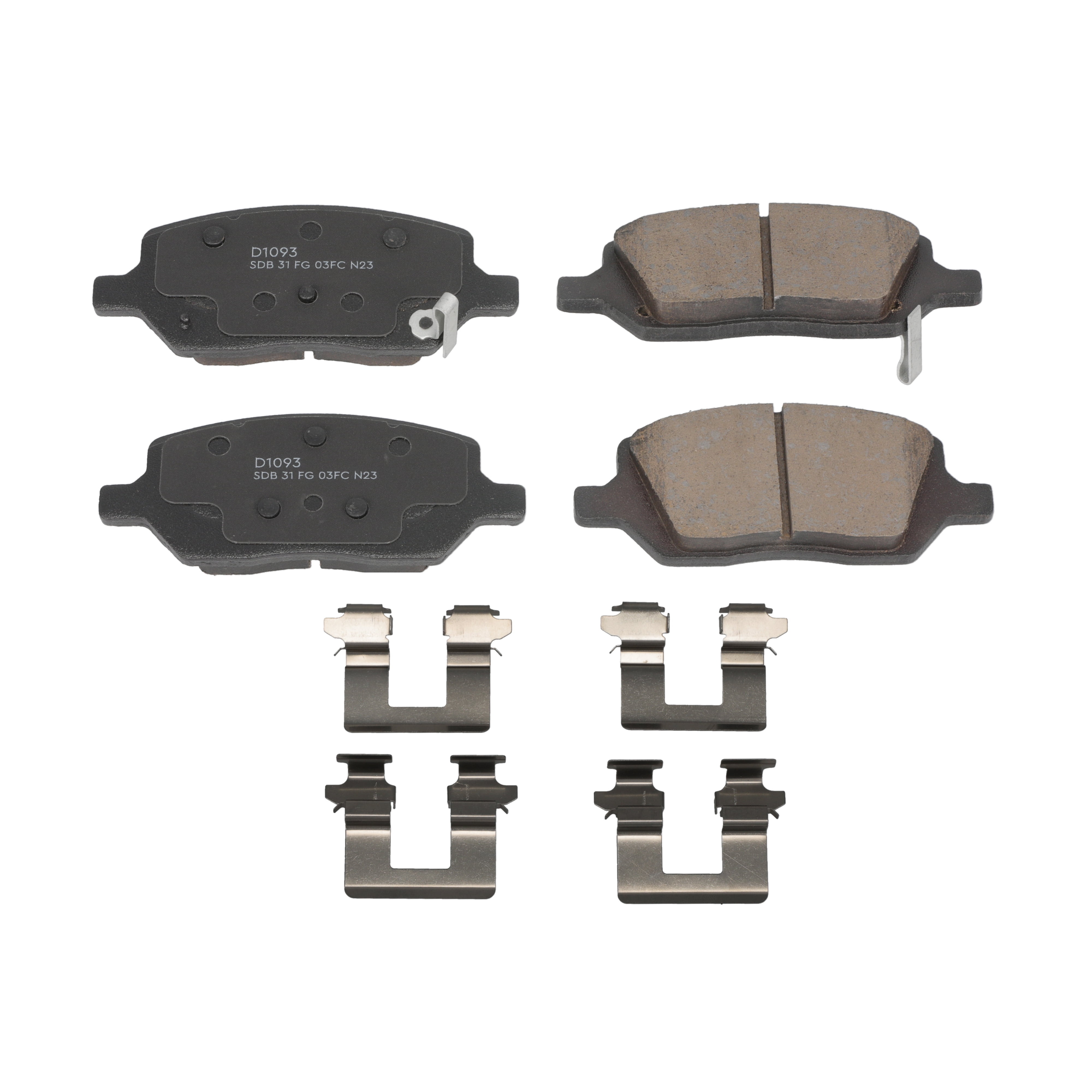 Winstop Brake Pad Set, Front WS.1093.0.C, Chevrolet Uplander 2009-2005