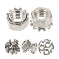 thumbnail image 3 of 50 Pcs Écrou avec Joint de Dentition Externe Écrou de Fixation Hexagonal, 3 of 8