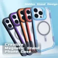thumbnail image 2 of Compatible with iPhone12,13,14,15,16 – Lightweight Magnetic Phone Case with Hidden Kickstand, 2 of 5
