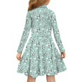 thumbnail image 3 of DISNIMO Panda Dress for Girls Size 3-4 Cloud Dresses Kids Heart Dress Long Sleeve Midi Dress Girls Fall Skater Dress Girl Swing Dress Children Long Sleeve Collar Dress for Kid Girls Button Dress, 3 of 7