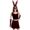 thumbnail image 4 of Rabbit Ears Headband Collar Eyemask Stocking Bunnies Tail Easter Bunnies Costume Accessories Halloween Cosplay Costum, 4 of 5