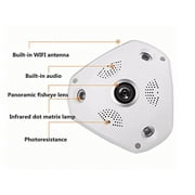 MaxWorks 80664 360° Wireless Panoramic VR Camera