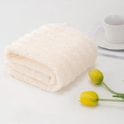 pstuiky Vertical Striped Bath Towel 70X140Cm Soft Absorbent Bath Towels with Velvet Edging Premium Cotton Velvet Towel Set