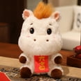 thumbnail image 3 of Chinese Zodiac Horse Plushes Doll, Lunar New Year Stuffed Horse Plushes Toy, New Year Gift for Your Family And Friend, 3 of 6