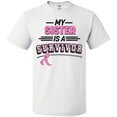 thumbnail image 3 of Inktastic My Sister is a Survivor Breast Cancer Awareness T-Shirt, 3 of 5