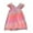 ZA1-Orange, variant on Girls Dresses Toddler Summer Flying Sleeve Short Sleeve Princess Tie Dye Gradient Colorful Children Flowy Dresses for 0-6 Years