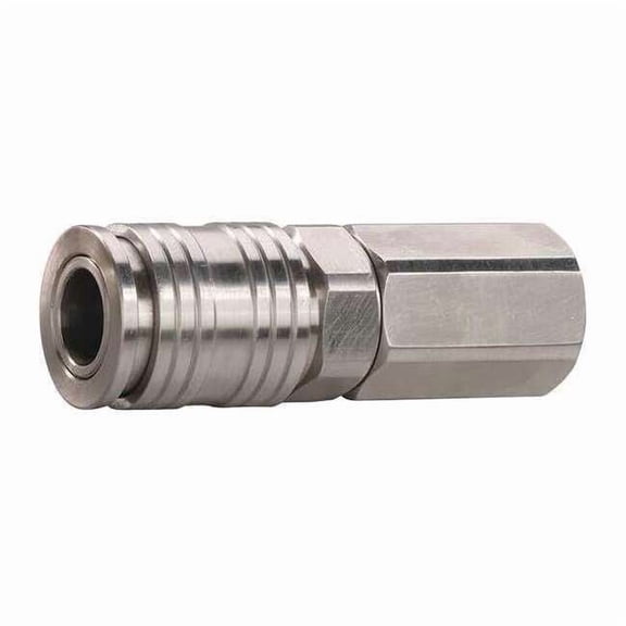Speedaire Coupler Body,(F)NPT,3/8,304 SS 30E539