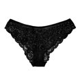 thumbnail image 1 of Pantaleta Secret Treasures para Mujer, Encaje Negro Talla M, 1 of 1