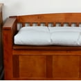 thumbnail image 4 of Klear Vu The Gripper Non-Slip Tufted Omega Universal Bench Cushion, 43" x 14 x 3", Ivory, 4 of 4