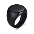 thumbnail image 1 of Anillo cuadrado Punk para hombre, joyería de acero inoxidable 316L, anillos personalizados, Color negro, dorado y plateado, accesorios de joyería impermeables, regalos, 1 of 4