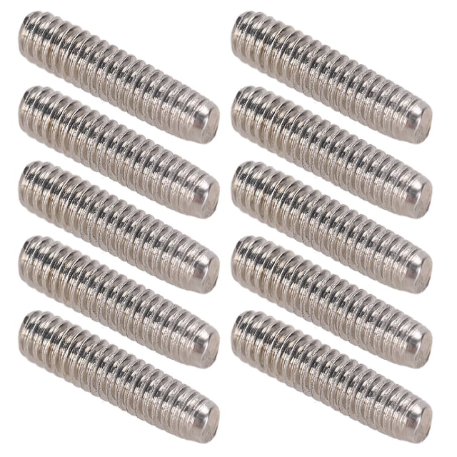 Kit de tornillos prisioneros Ticfox 50 Piezas A2-70 Acero inoxidable DIN 916