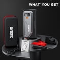 thumbnail image 7 of Dyeetic 6000A Jump Starter, Portable 12V Car Jump Starter Battery Pack for All Gas and 10.0L Diesel Engines, 7 of 7
