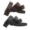 thumbnail image 1 of Cinturones de vestir casuales Zulema para hombre 2 piezas sin hebilla, 1 of 8