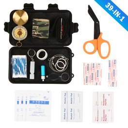 Kit de survie extérieur Camping Boîte Outils Camping Emergency Boîte de