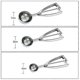 thumbnail image 2 of Stainless Steel Ice Cream Scoop - Premium Measuring Spoon And Fruit Digging Ball YGWL, 2 of 5