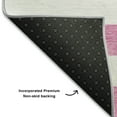 thumbnail image 3 of Addison Rugs Mayfield Washable Transitional Stripes Pink Rectangle Rug, 9' x 12', 3 of 5