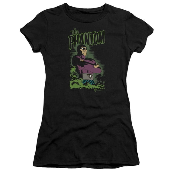 Phantom Jungle Protector S/S Junior Women's T-Shirt Sheer Black