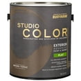 thumbnail image 2 of Brown Topaz, Rust-Oleum Studio Color Exterior Paint + Primer, Flat Finish, Gallon, 2 of 9
