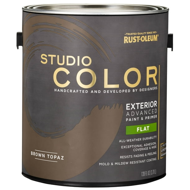 Brown Topaz, RustOleum Studio Color Exterior Paint