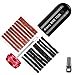 thumbnail image 3 of Aracey Kit de Réparation de Pneus Sans Chambre à Air pour VTT et Vélo de Route, Rame Combinée, Apparence de Capsule Portable – Répare une Crevaison Ou un Pneu Plat, Inclut Outil Plugger et Bouchons - 20 Bacons et 10 Bandes Noires, 3 of 4
