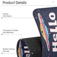 thumbnail image 4 of Yayeee Faucet Mat for Kitchen Sink 30" Diatomite Long Splash Guard Pad, Colorful UFO, 2 Pack, 4 of 7