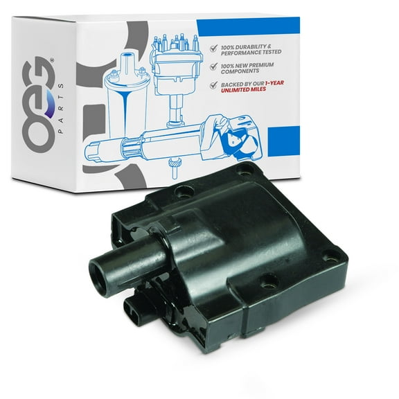 OEG Parts New Ignition Coil 1 Pack Replacement For Lexus LS400 4.0L 1990-1997, SC400 4.0L 1992-1997; Replacement For Toyota 4Runner 3.0L 1992-1995, 2.4L 1993-1995; Camry 2.2L 1994-1996 297007051