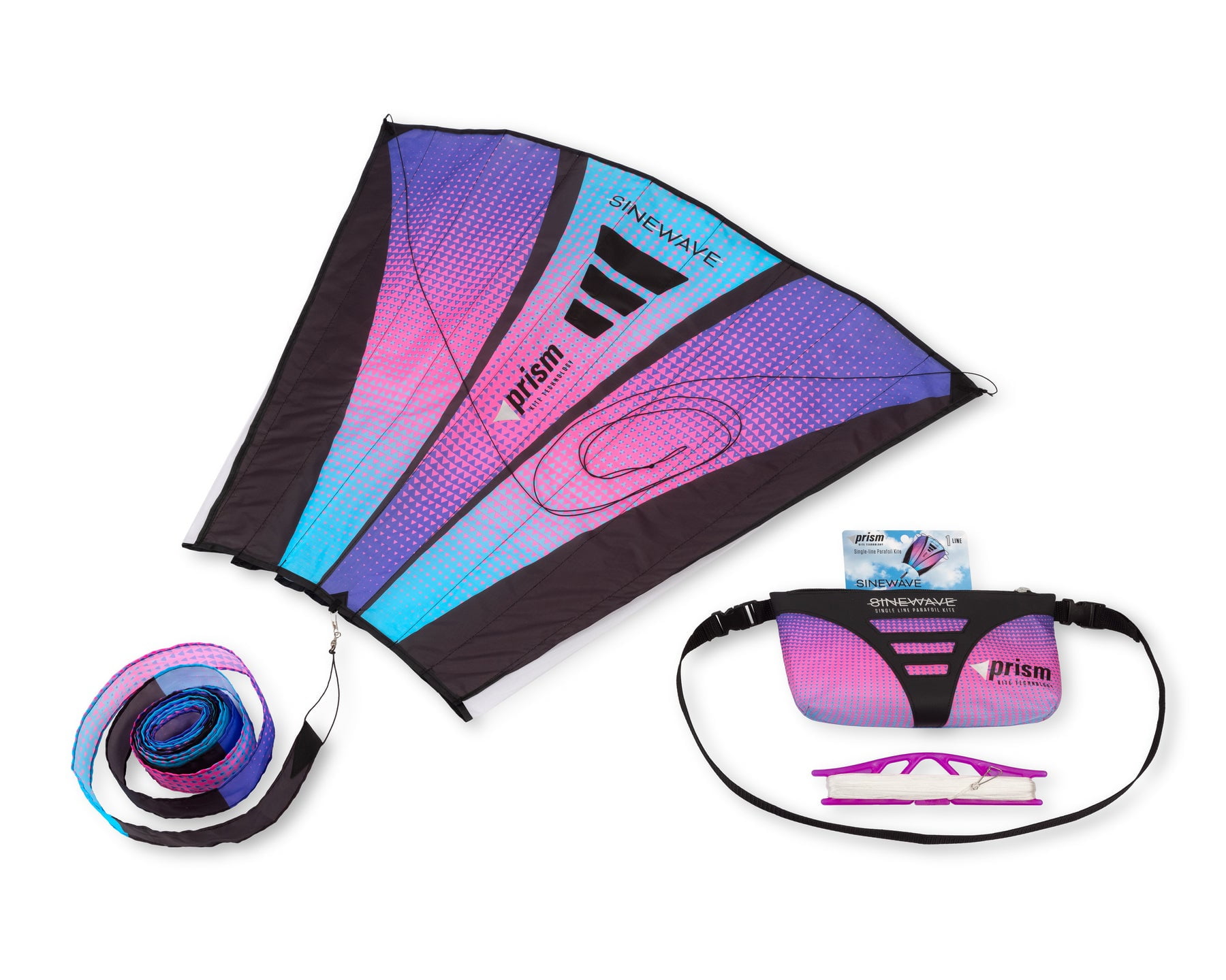 Prism Tube Tail 75 Ft Aquiloni A Una Due Linee Ultraviolet Coda