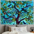 thumbnail image 2 of Nawypu Turquoise Tree of Life Twin Size Indian Bohemian Wall Art Tapestry - Mandala Tapestry, Hippie Tapestries Psychedelic Boho Tapestry, Wall Hanging for Bedroom, 2 of 6
