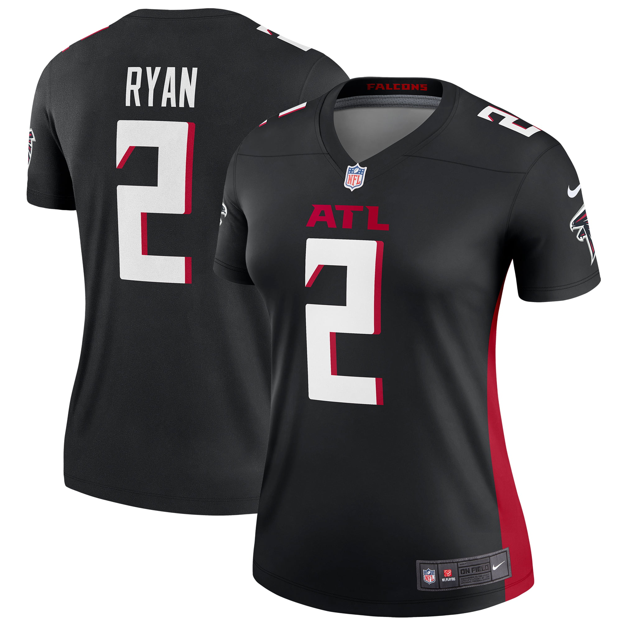 Matt Ryan Atlanta Falcons Nike Women's Legend Jersey - Black - Walmart.com - Walmart.com